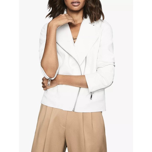 Reiss Jackets & Coats Reiss Sabine Utility Biker Jacket